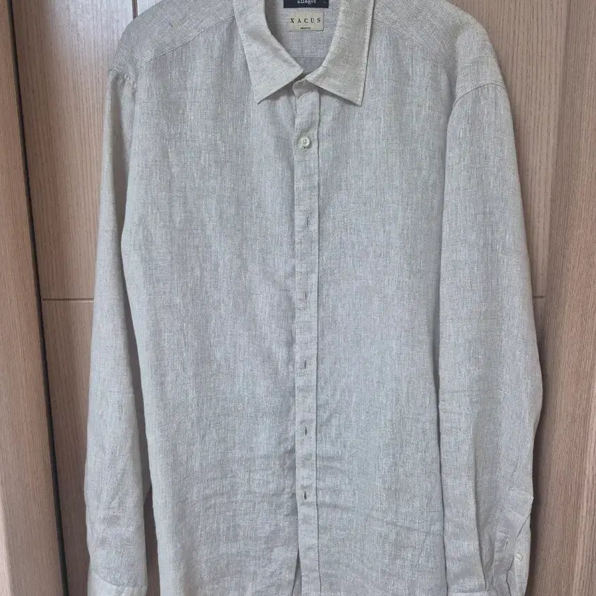 [BUNJANG] Allegri 23SS Milano Linen Shirt - Ivory / [L]알레그리 23ss 밀라노 린넨 셔츠 아이보리