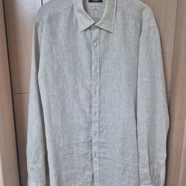 [BUNJANG] Allegri 23SS Milano Linen Shirt - Ivory / [L]알레그리 23ss 밀라노 린넨 셔츠 아이보리
