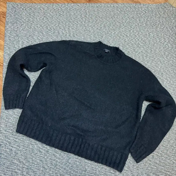 [BUNJANG] COS Alpaca Wool Blend Knit Sweater Black L / cos 알파카 울 혼방 니트 블백 L