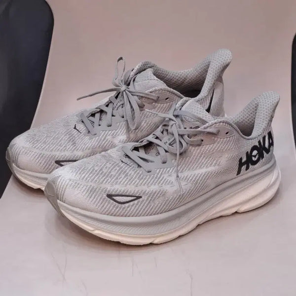 [BUNJANG] Hoka One One Clifton 9 Running Shoes Gray 285mm / 호카 오네오네 클리프톤 9 회색 런닝화 285mm