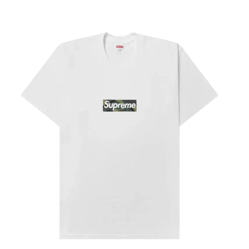 [BUNJANG] Supreme Box Logo T-Shirt White XL / 슈프림 박스로고 반팔 화이트 xl 새상품