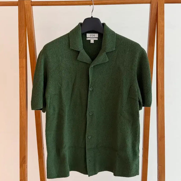 [BUNJANG] COS Men's Relaxed Fit Short Sleeve Shirt (Size S) / (S) COS 코스 남자 릴렉스핏 반팔 셔츠