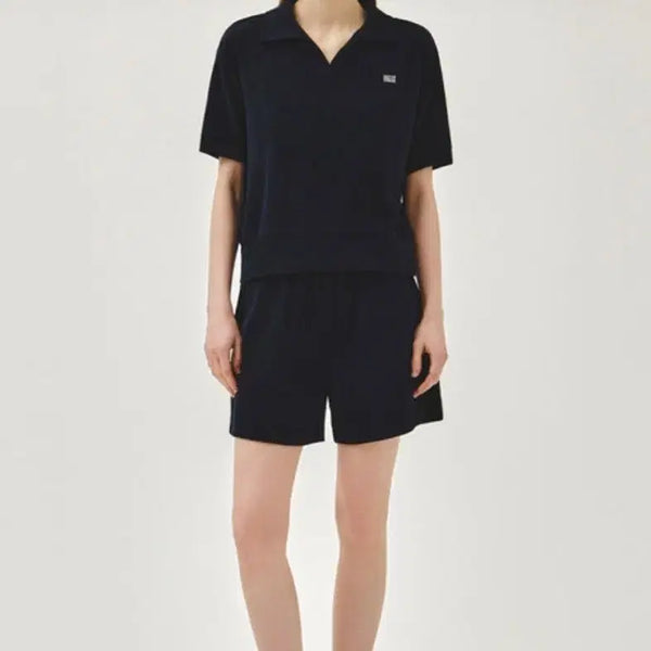 [BUNJANG] Marithe Francois Girbaud Terry Set Navy / 마리떼 프랑소와 저버 테리 셋업 네이비