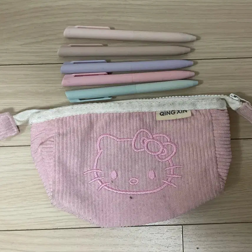 [BUNJANG] Hello Kitty Pastel Pen Pouch / 키티 파스텔 펜 파우치