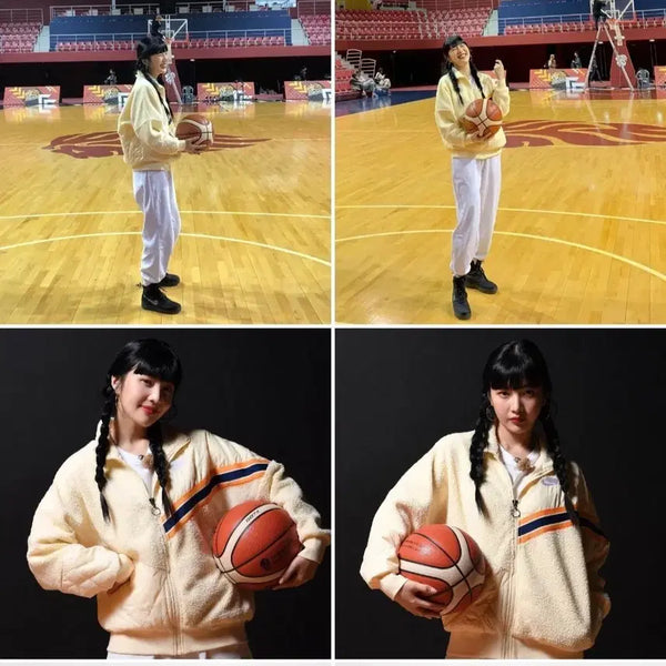 [BUNJANG] Nike Women's Fleece Jacket / 나이키 여성 양털 뽀글이 자켓 조이 착용