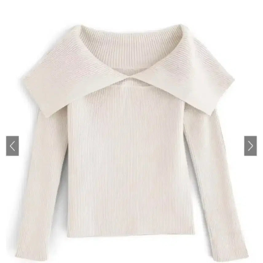 [BUNJANG] Grl Off-Shoulder Collar Long-Sleeve T-Shirt / 처분) Grl 그레일 오프숄더 카라 긴팔 티