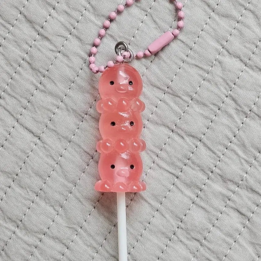 [BUNJANG] Octopus Skewer Charm Keychain / 에이블리 문어 꼬치 키링 열쇠고리 가챠