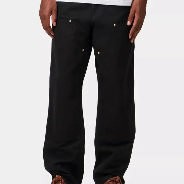[BUNJANG] Carhartt WIP Dearborn Canvas Double Knee Pants Black Rinsed 32/30 / 32/30] 칼하트 WIP 디어본 캔버스 더블 니 팬츠 블랙 린스드