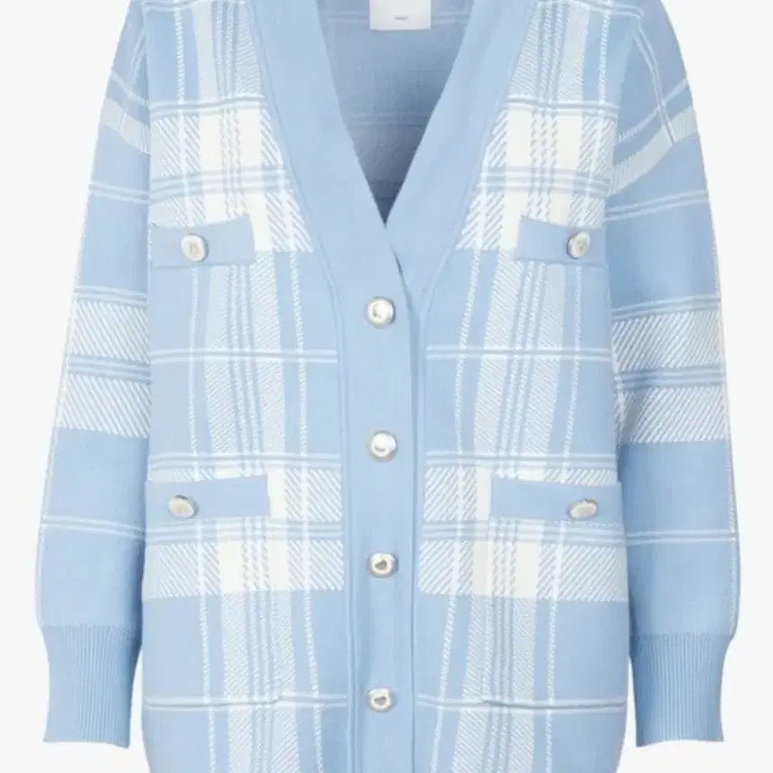 [BUNJANG] Sandro Check Cardigan / 산드로 체크 가디건