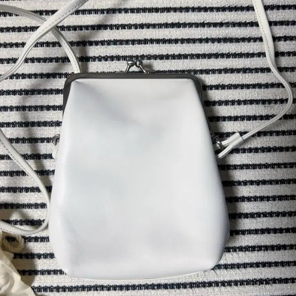 [BUNJANG] MinuteMute Coin Bag White Crossbody Bag / 미닛뮤트 코인트백