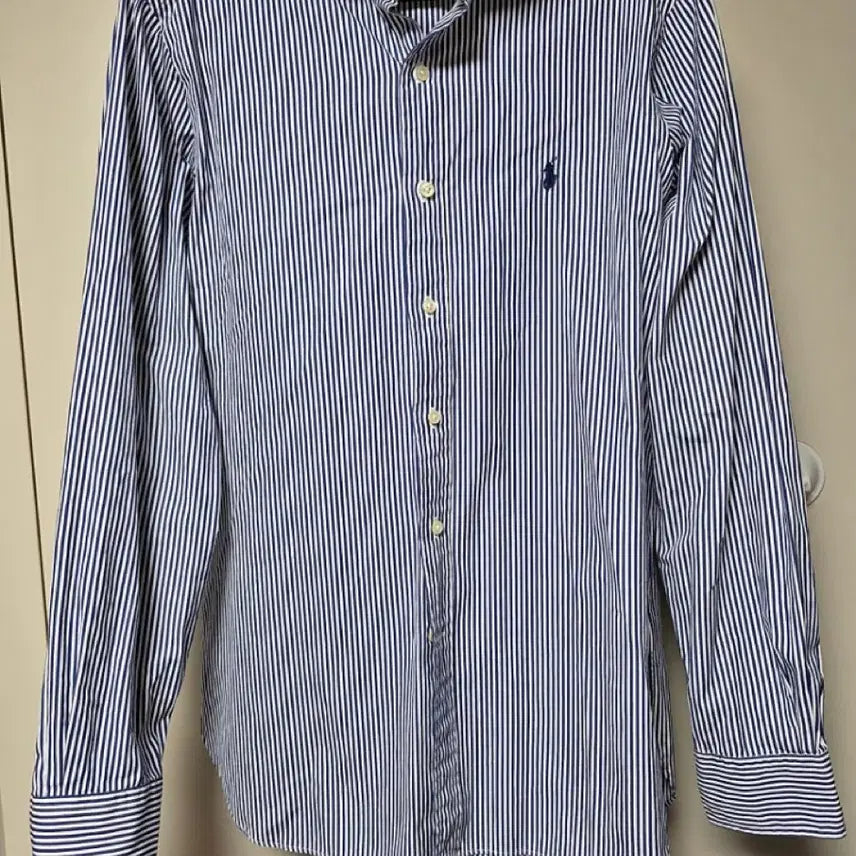 [BUNJANG] Polo Ralph Lauren Men's Blue Stripe Button-Down Shirt Size 100 / 폴로 정품 남자 셔츠 남방 실사이즈 100사이즈 판매합니다