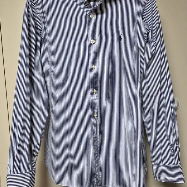[BUNJANG] Polo Ralph Lauren Men's Blue Stripe Button-Down Shirt Size 100 / 폴로 정품 남자 셔츠 남방 실사이즈 100사이즈 판매합니다