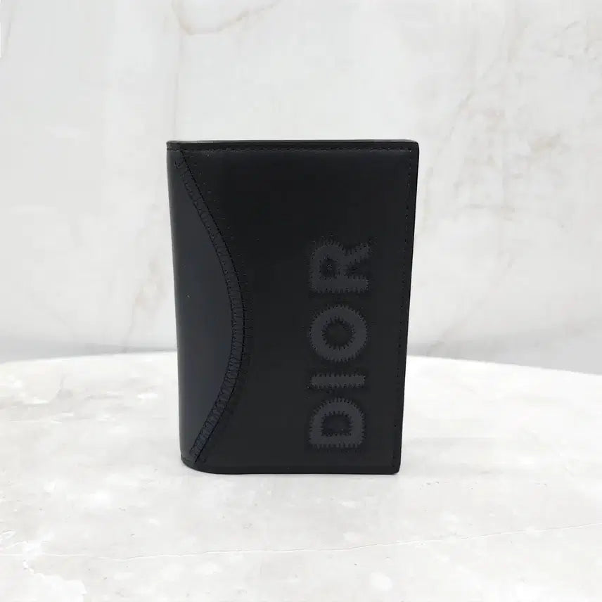 [BUNJANG] Dior Logo Bifold Card Holder / 디올 로고 비폴드 카드지갑