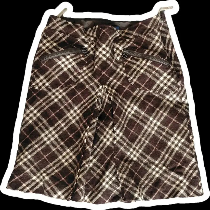 [BUNJANG] Burberry Blue Label Vintage Midi Skirt / 버버리 블루라벨 일본 빈티지 미디 스커트 blue label 모리걸