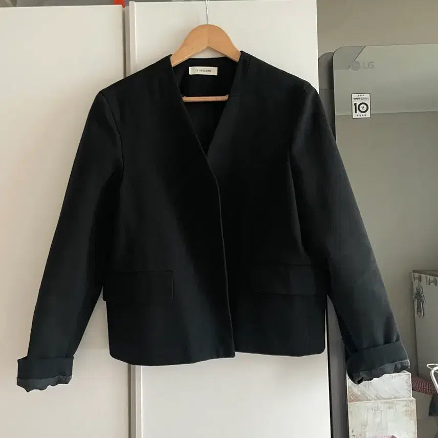 [BUNJANG] LE VERLAINE Oversized Lapel-less Jacket / LE VERLAINE 루즈핏 노카라 자켓