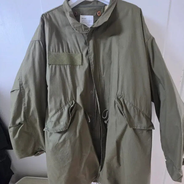 [BUNJANG] BECOME M65 Fishtail Parka Olive (Free Size) / [Free] BECOME 개파카 M65 올리브