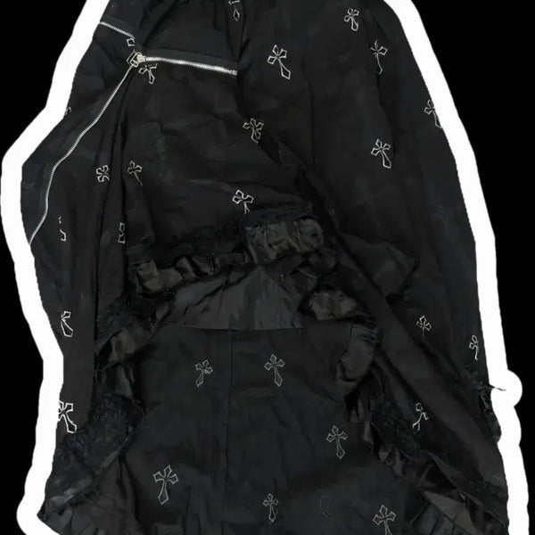 [BUNJANG] h.naoto BLOOD Long Skirt / h.naoto blood 에이치나오토 블러드 롱스커트 언밸 펑크 고스 지뢰계