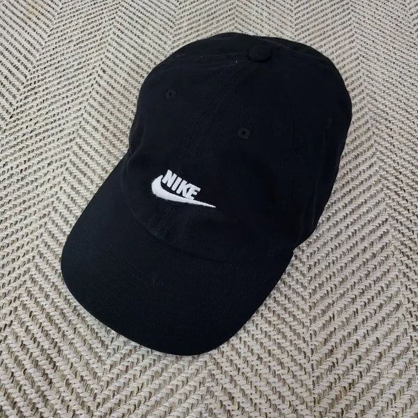 [BUNJANG] Nike Club Unstructured Futura Wash Cap Black / 나이키 클럽 언스트럭처드 퓨추라 워시 캡 블랙