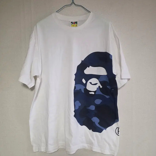 [BUNJANG] BAPE Blue Camo Side Big Ape Short Sleeve T-shirt XL / [XL] 베이프 블루카모 사이드 빅사루 반팔티