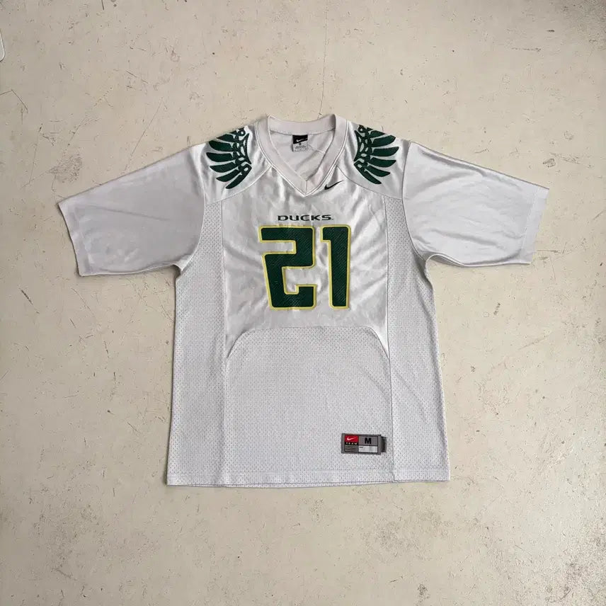 [BUNJANG] Nike NFL Oregon Ducks Vintage Rugby Jersey M / 나이키 NFL 오리건 덕스 빈티지 럭비 유니폼 져지 M