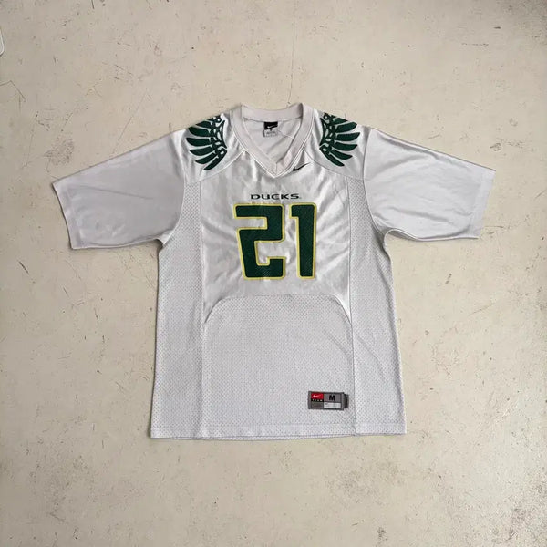 [BUNJANG] Nike NFL Oregon Ducks Vintage Rugby Jersey M / 나이키 NFL 오리건 덕스 빈티지 럭비 유니폼 져지 M