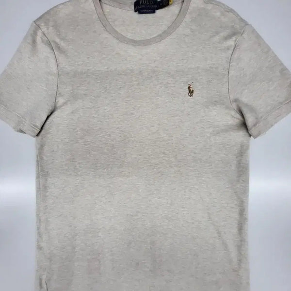 [BUNJANG] Polo Ralph Lauren Men's Short Sleeve T-Shirt Beige / 정품 폴로 랄프로렌 반팔티