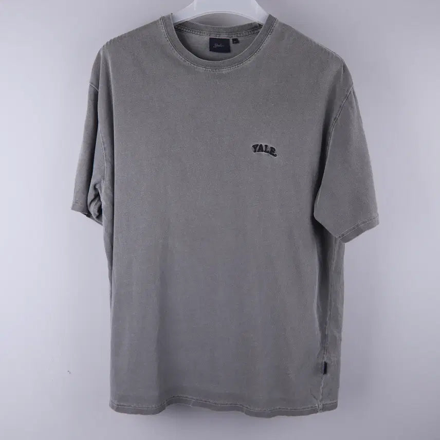 [BUNJANG] YALE Pigment Washed Short Sleeve T-Shirt Charcoal (M) / 예일(YALE) 피그먼트 워싱 반팔 티셔츠 차콜 (M)