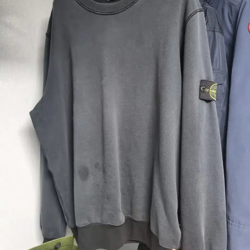 [BUNJANG] Stone Island Sweatshirt Black XXXL / 스톤아일랜드 맨투맨 블랙 XXXL