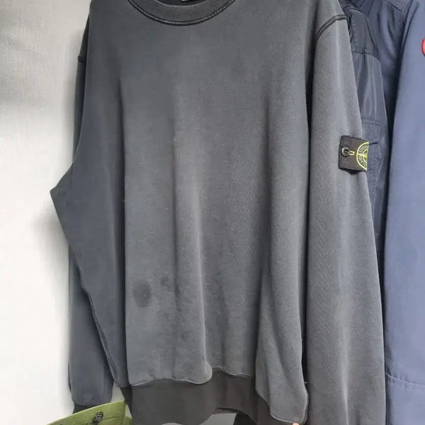 [BUNJANG] Stone Island Sweatshirt Black XXXL / 스톤아일랜드 맨투맨 블랙 XXXL