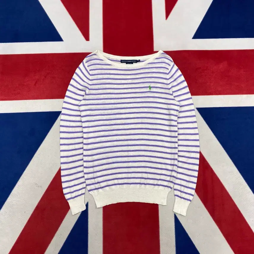 [BUNJANG] Polo Linen Knit Women's L / 폴로 린넨 니트 여성 L