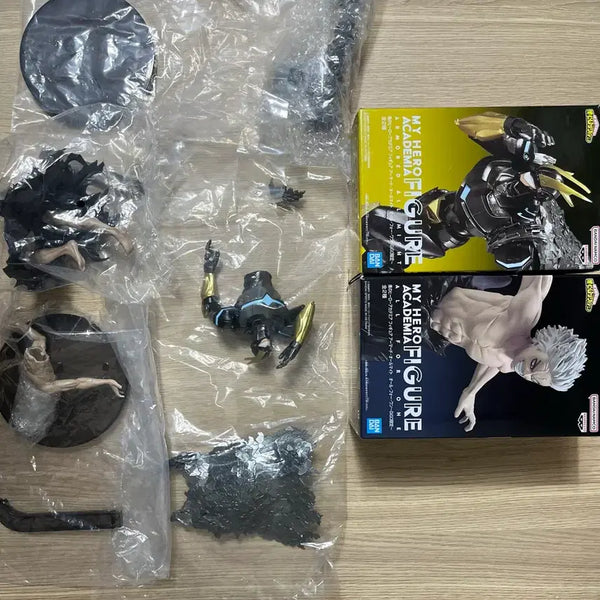 [BUNJANG] Gigo Armored All Might & All For One Figure Bundle Set / (일괄 택포4.2) 개봉 나히아 기고(gigo) 아머드 올마이트, 올포원 피규어