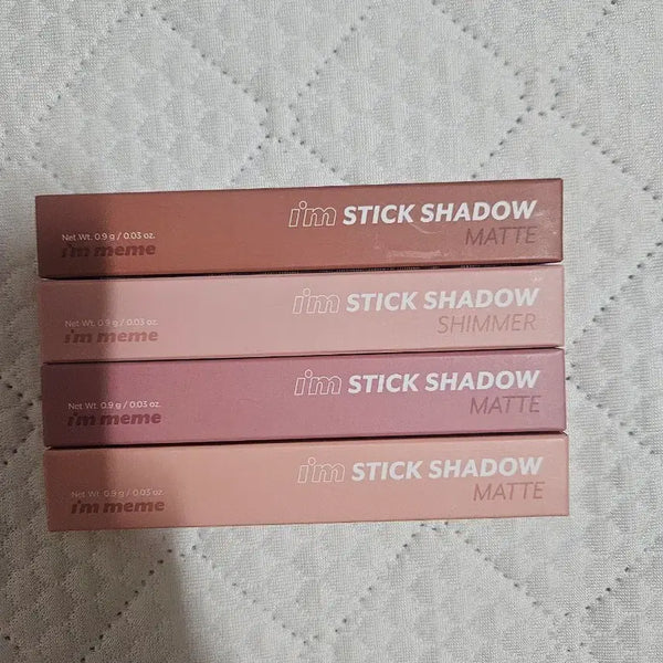 [BUNJANG] I'm Meme Stick Shadow Set (Matte & Shimmer) / 스틱섀도우
