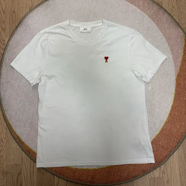 [BUNJANG] AMI Men's Short Sleeve T-Shirt Size 004 / AMI 아미 남성 반팔 티셔츠 004사이즈