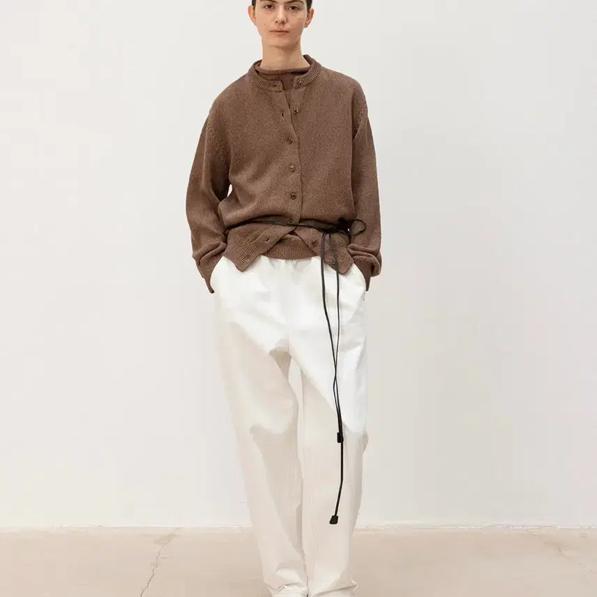 [BUNJANG] Mundal Brown Cardigan / 문달 가디건 브라운