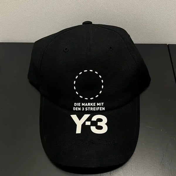 [BUNJANG] Y-3 Black Logo Embroidered Cap / Y-3 볼캡 블랙