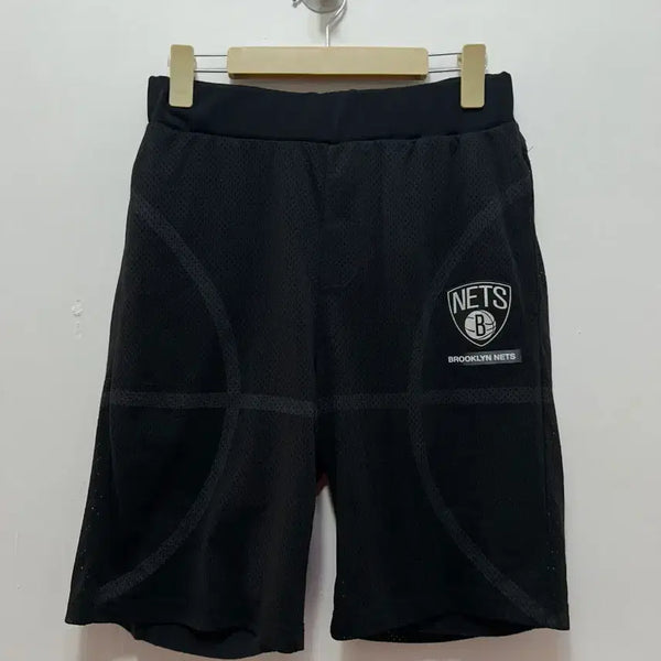 [BUNJANG] NBA Brooklyn Nets Basketball Shorts Black Size 76 / NBA 브루클린 네츠 농구 쇼츠 블랙 76사이즈