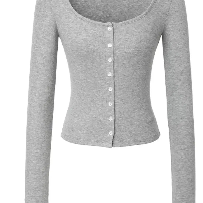 [BUNJANG] 3Times Ballet Cardigan Grey S Size (Sealed) / 쓰리타임즈 발렛가디건 그레이 s 미개봉