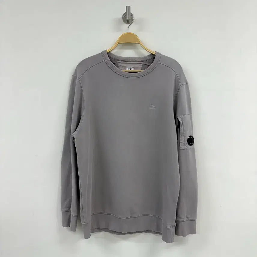 [BUNJANG] C.P. Company Goggle Logo Sweatshirt Grey / 정품)C.P 컴퍼니 고글와펜 맨투맨 그레이