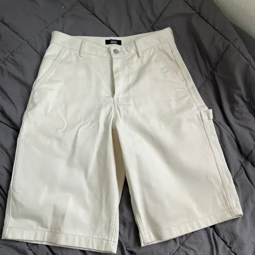 [BUNJANG] Musinsa Standard Cream Shorts Size 30 / 무신사 스탠다드 크림 반바지 30