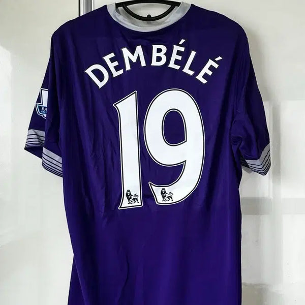 [BUNJANG] Tottenham Hotspur 15/16 Third Dembele #19 Authentic Jersey / 토트넘 뎀벨레 마킹 15/16 써드 정품 유니폼