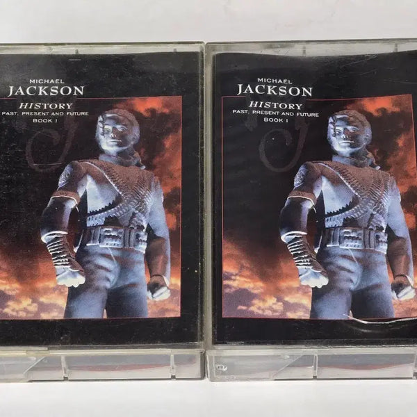 [BUNJANG] Michael Jackson HIStory: Past, Present and Future, Book I 2-Cassette Tape Set / 마이클 잭슨 HISTORY 카세트 테이프