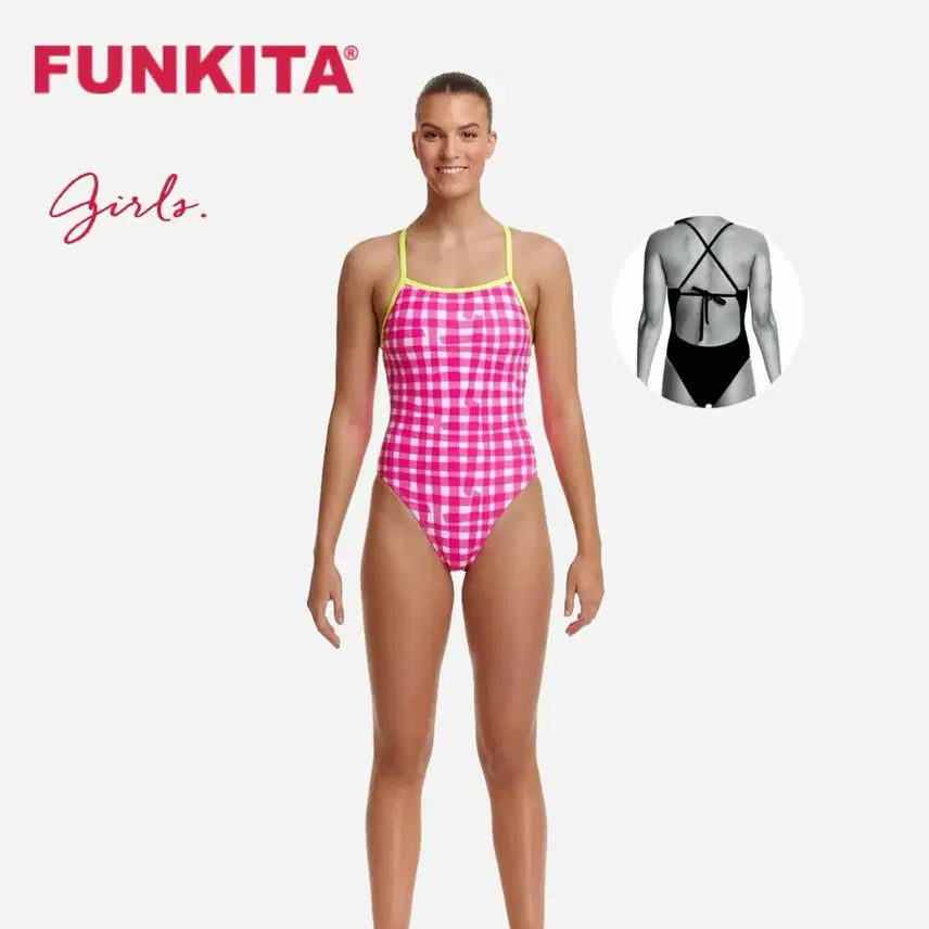 [BUNJANG] Funkita Check Me W6 Swimsuit / 펑키타 체크미 w6 우6