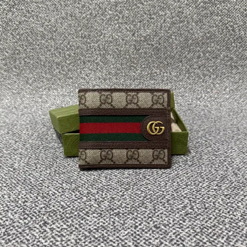 [BUNJANG] Gucci GG Ophidia Bifold Wallet Brown / 구찌 GG 오피디아 반지갑 브라운