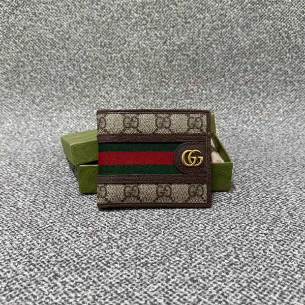 [BUNJANG] Gucci GG Ophidia Bifold Wallet Brown / 구찌 GG 오피디아 반지갑 브라운