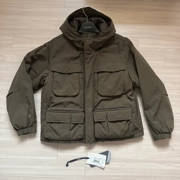 [BUNJANG] Henry Cotton Flying Fishing Jacket Khaki (Size 100) / 헨리코튼 플라잉피싱자켓 카키(100)