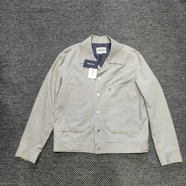[BUNJANG] KI MYUNG Cotton Trucker Jacket Size 50 / KI MYUNG 기명 코튼 트러커 자켓 50 사이즈