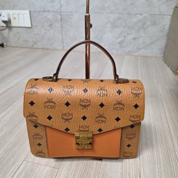 [BUNJANG] MCM Monogram Tote Bag / MCM 가방