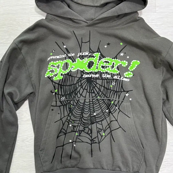 [BUNJANG] SP5DER Hoodie / sp5der 후드 영떡 급처