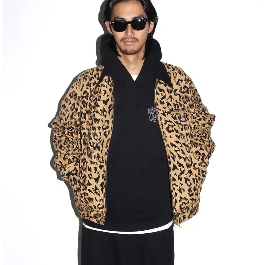 [BUNJANG] Wackomaria x Dickies Leopard Work Jacket L / 와코마리아x디키즈 레오파드 워크자켓 새상품 L