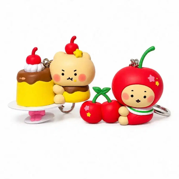 [BUNJANG] Manggeong's Bear Figure Keyring Bundle Set / 망그러진곰 피규어 키링 일괄